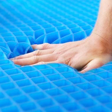 Hand feeling the Base of Mattress