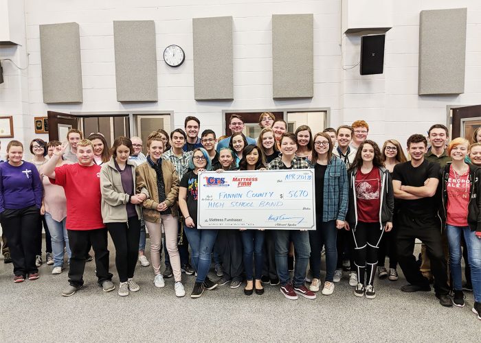 CFS Fannin County High School Band for $5670