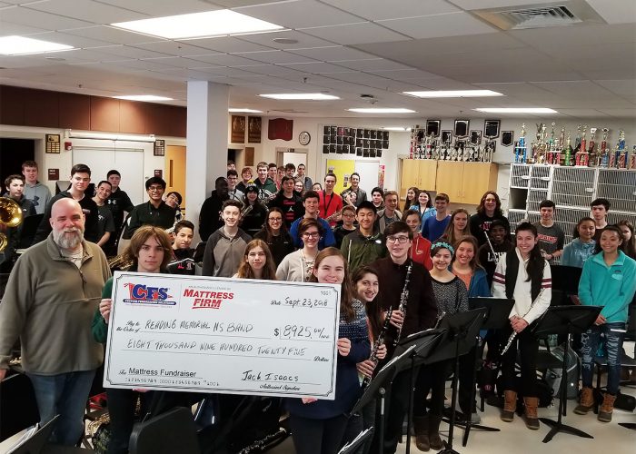 CFS Reading Memorial Highschool Band for $8925