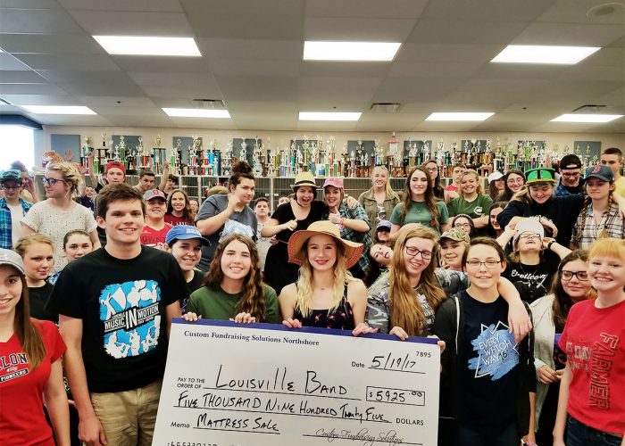 CFS Louisville Band Check for $5925