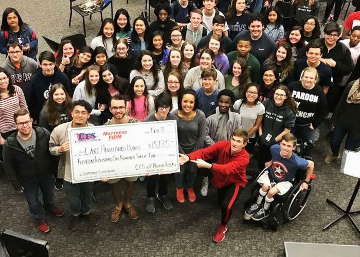 CFS Dallas's Check for $15,135