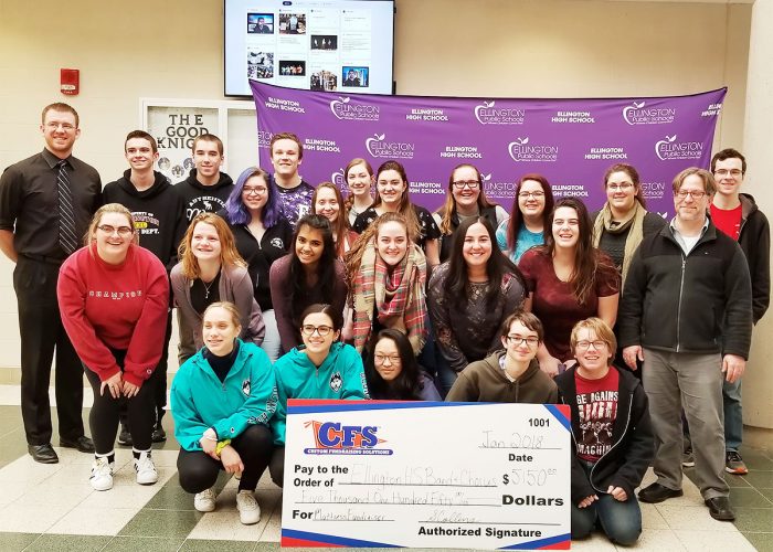 CFS Ellington HS Band and Chorus for $5150