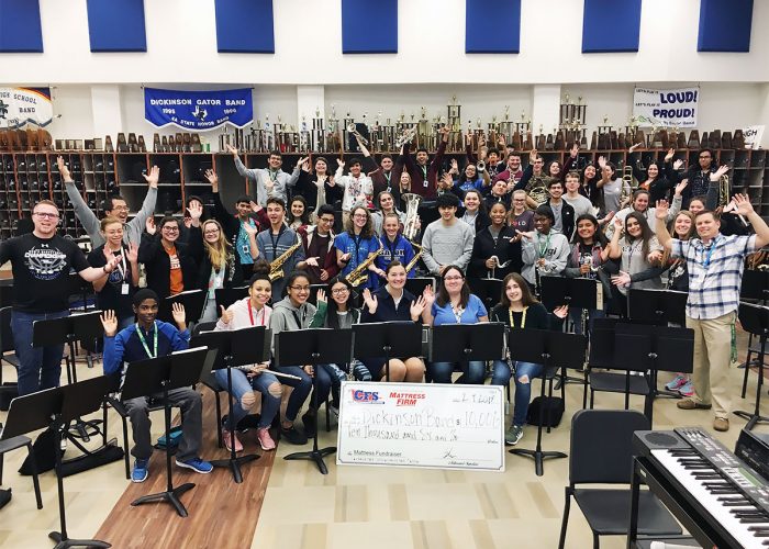 CFS Southeast Houston's Check with Band for $10,000