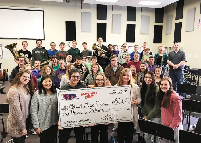 CFS Kansas City Check for $6000