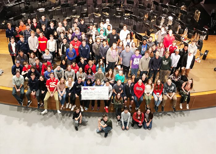 Kansas City Check for $9300