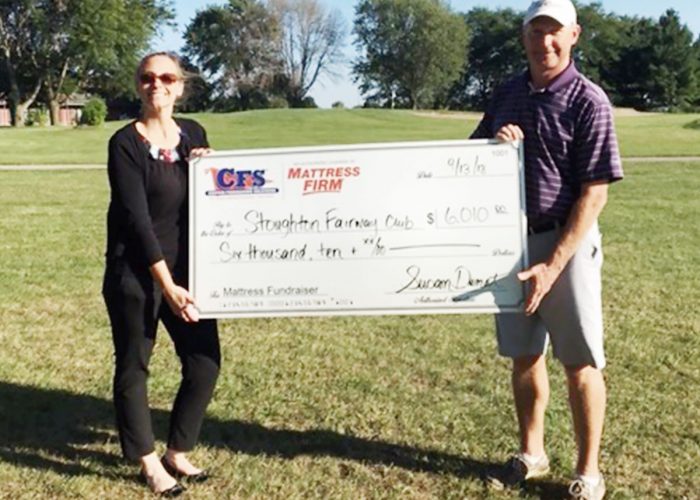 CFS Milwaukee's check for $6,010