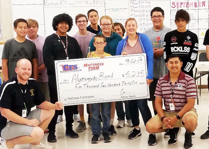 Alumongordo Band Check for $5235