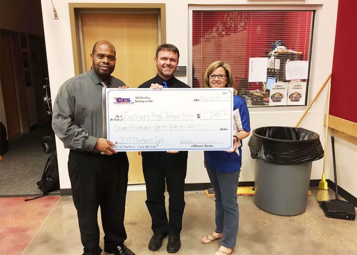 CFS New Orleans Zachary High School Band $11045