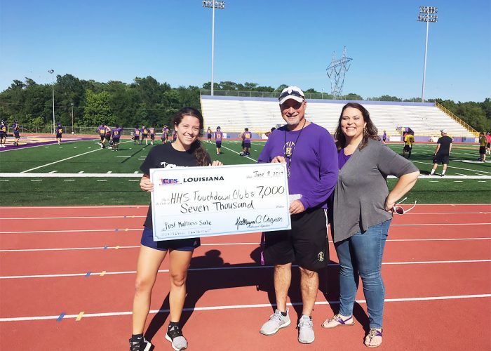 CFS New Orleans HHS Touchdown Club $7000