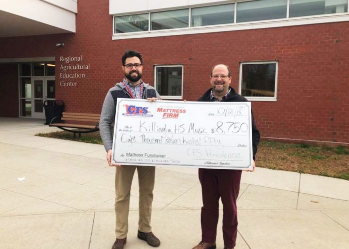 CFS Charleston Killingly Highschool Music for $8750