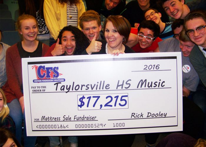 CFS Salt Lake City's check for $17,215