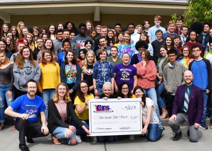 CFS Seattle's Check for $12,169